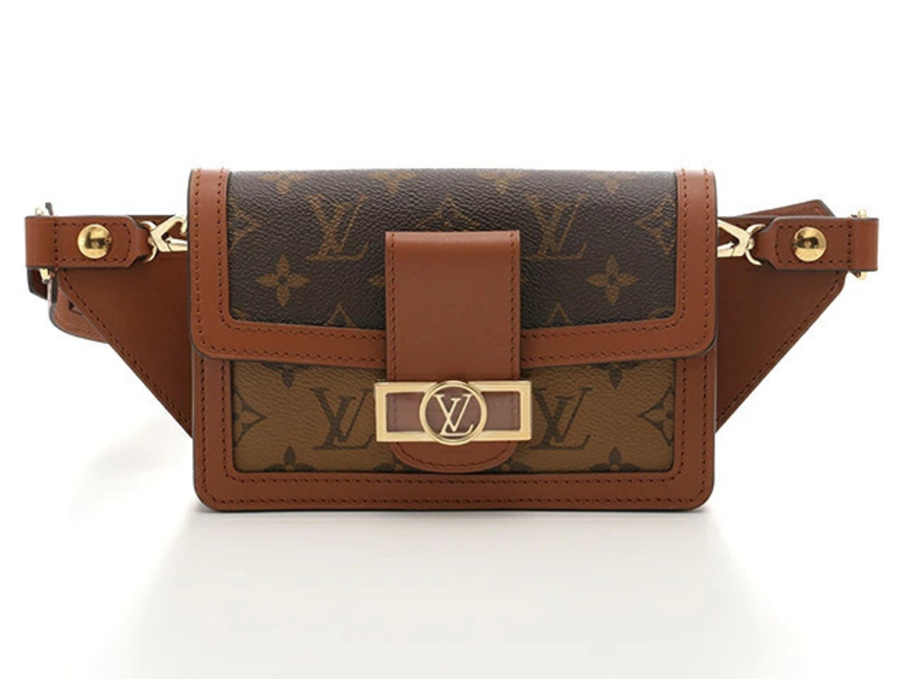 LOUIS VUITTON Bag Waist Bumbag Dauphine Monogram Reverse